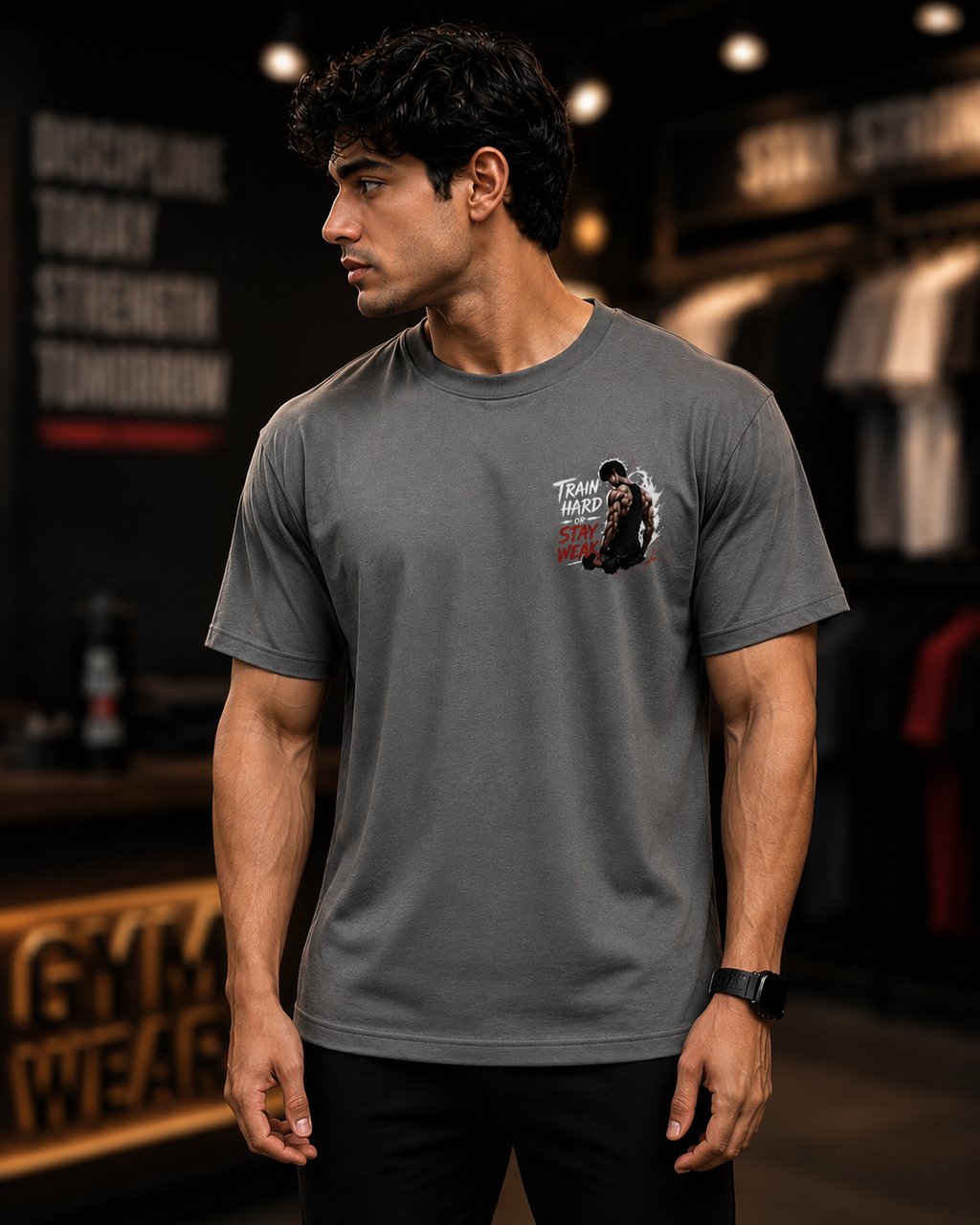 Beast Mode Oversized Tee - Elevate Your Gym Style!