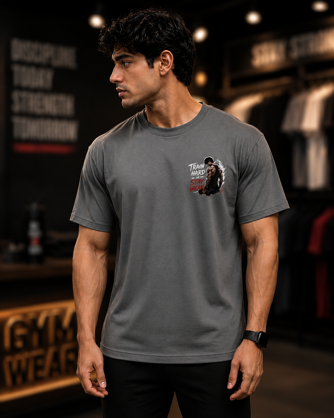 Beast Mode Oversized Tee - Elevate Your Gym Style!