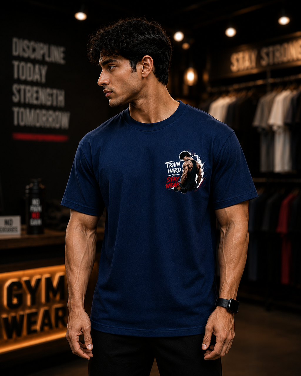 Beast Mode Oversized Tee - Elevate Your Gym Style!