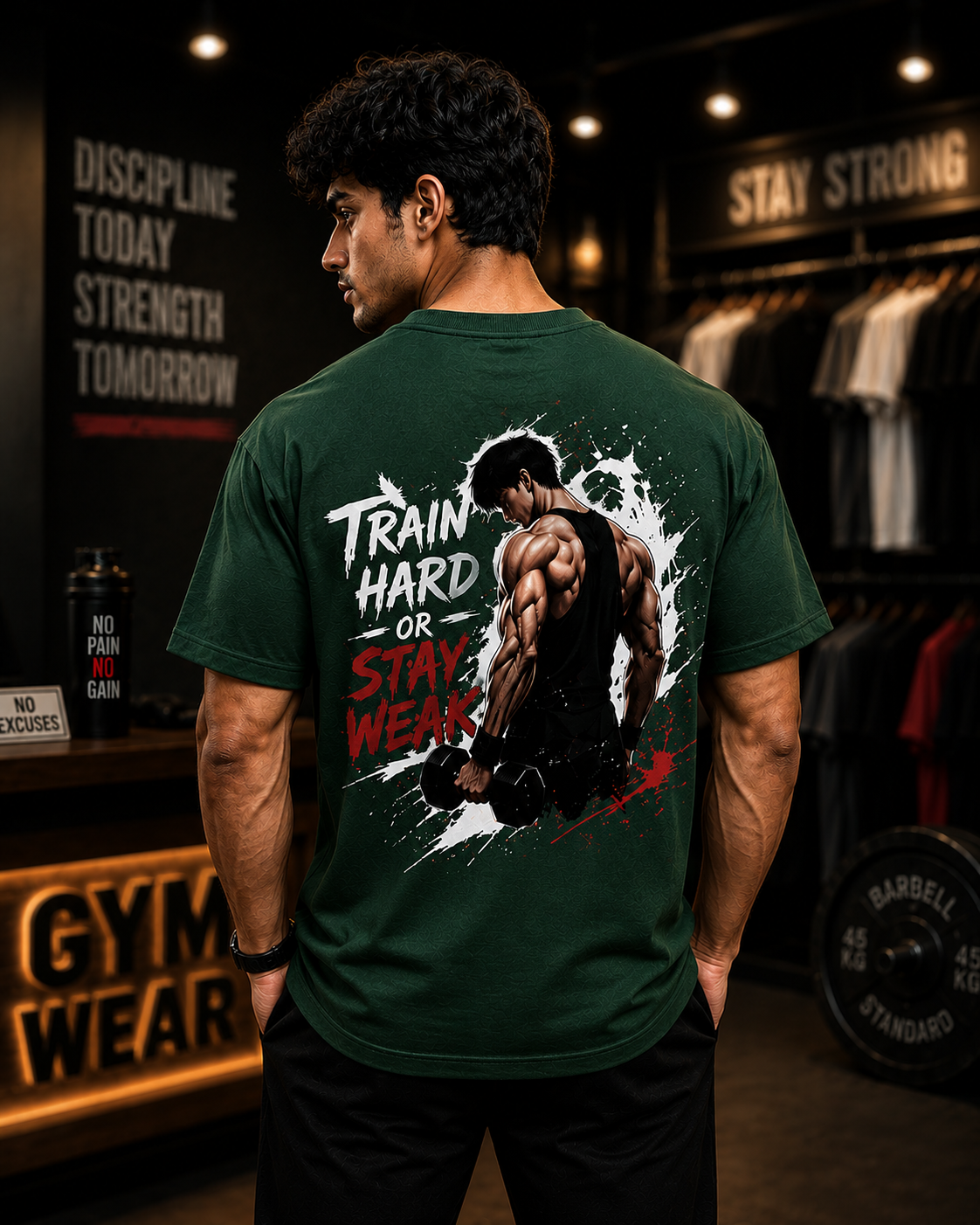 Beast Mode Oversized Tee - Elevate Your Gym Style!