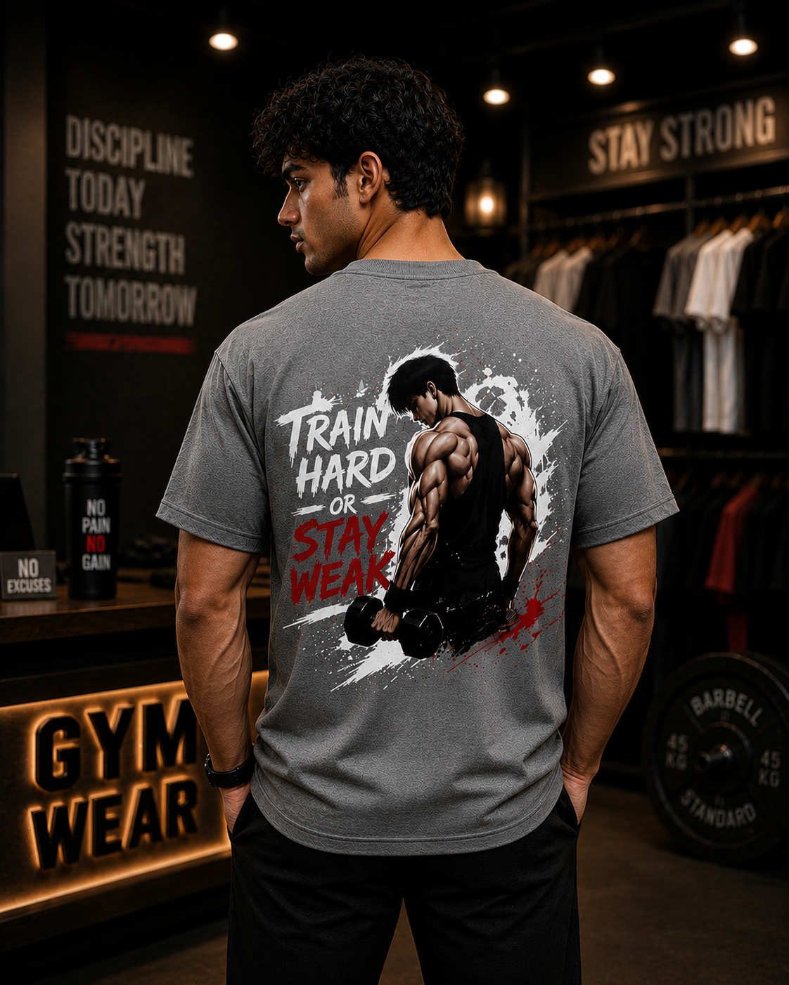 Beast Mode Oversized Tee - Elevate Your Gym Style!